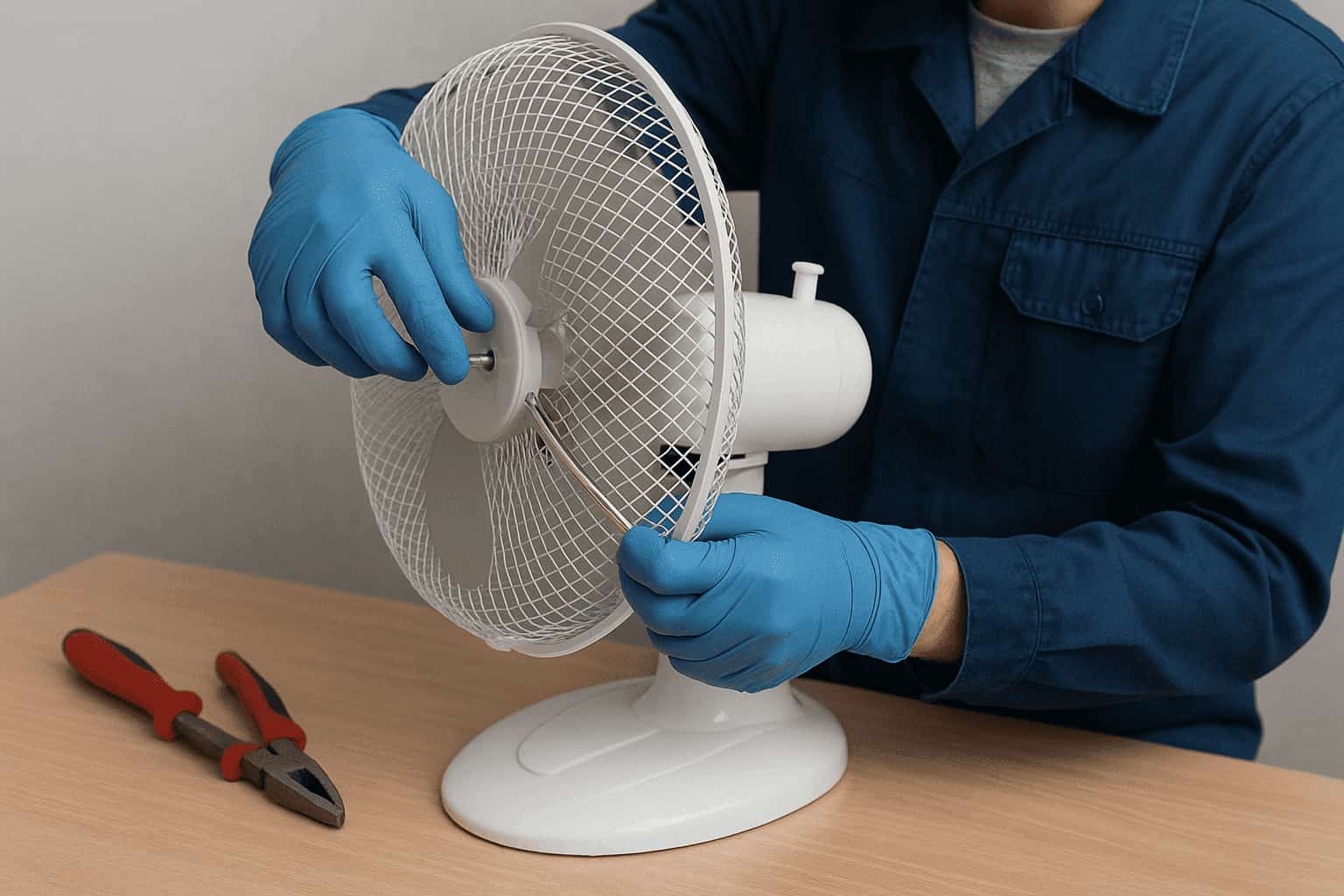 Fan service and repair