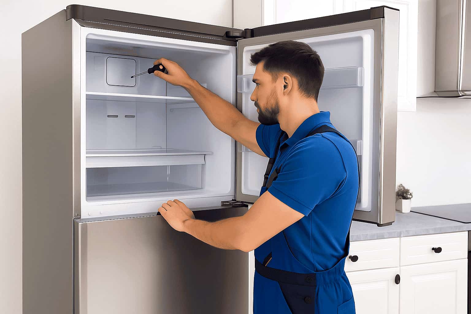 Refrigerator service and repair