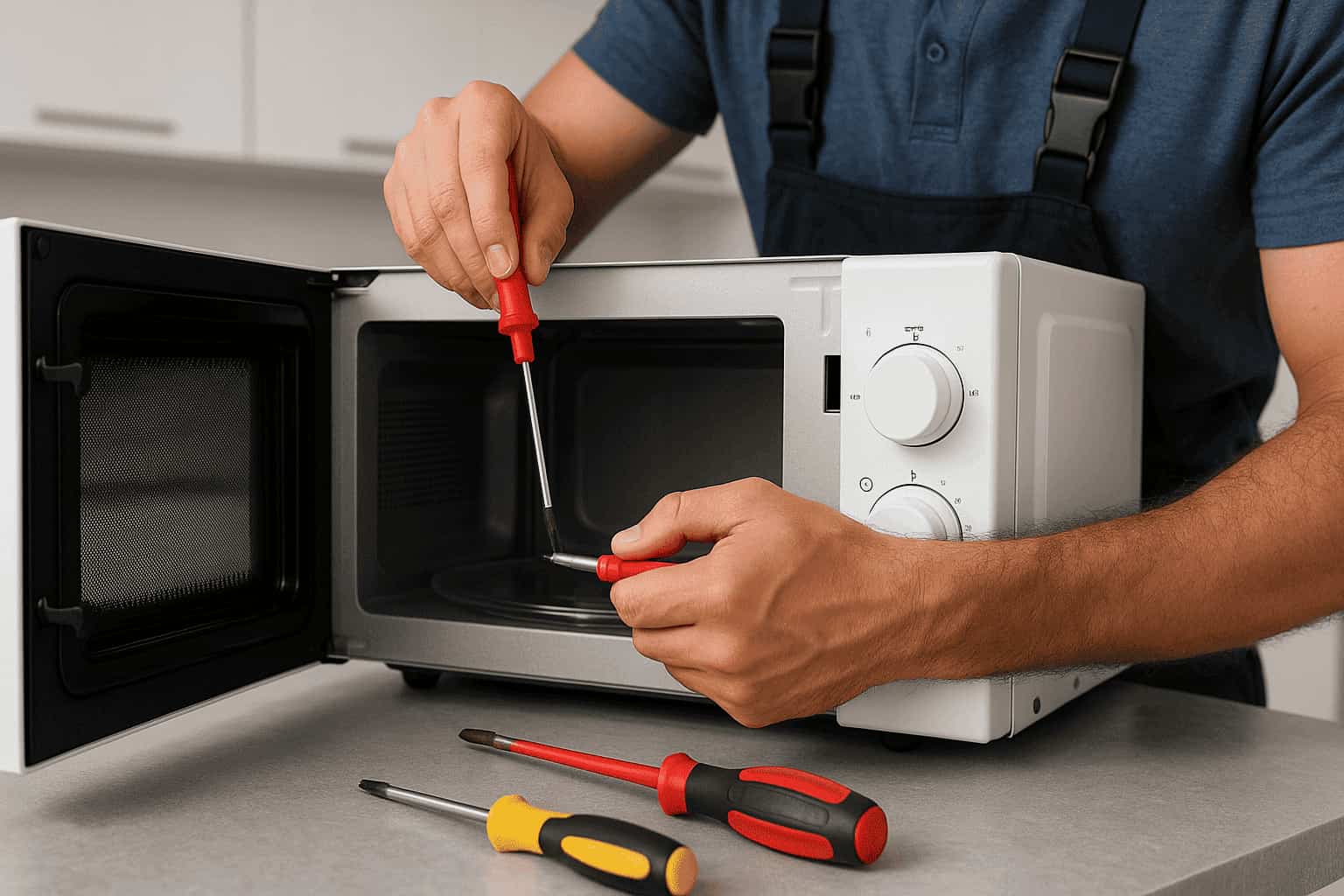 Microwave oven service and repair