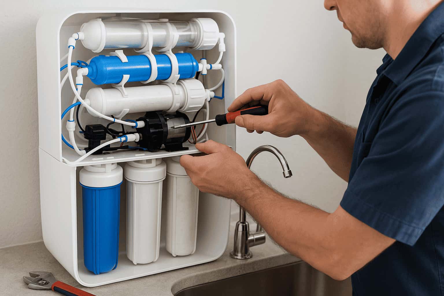 Water purifier service and repair